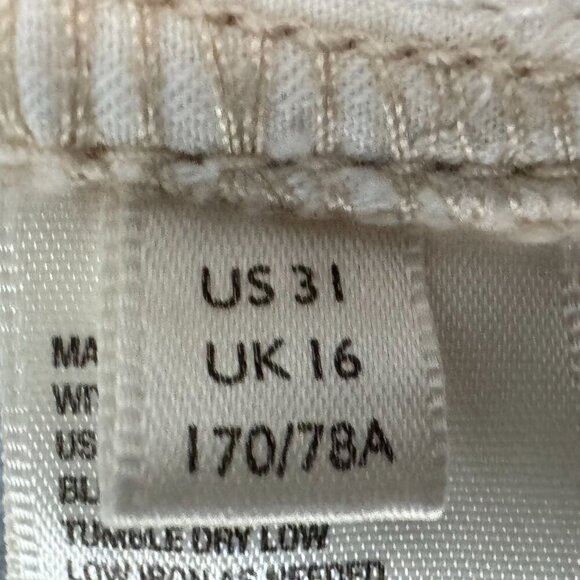 Free People We The Free 70s Retro Brown Floral Itty Bitty Micro Short Size 31 - Picture 12 of 15